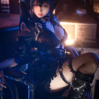 influencer-Asian-Chun-Momo---Black-Rock-Shooter-onlyfans-nude-Exclusive